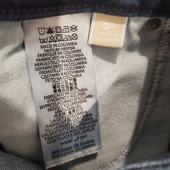 Michael Kors Raw Hem Straight Leg Jeans Snake Print - Picture 5 of 5